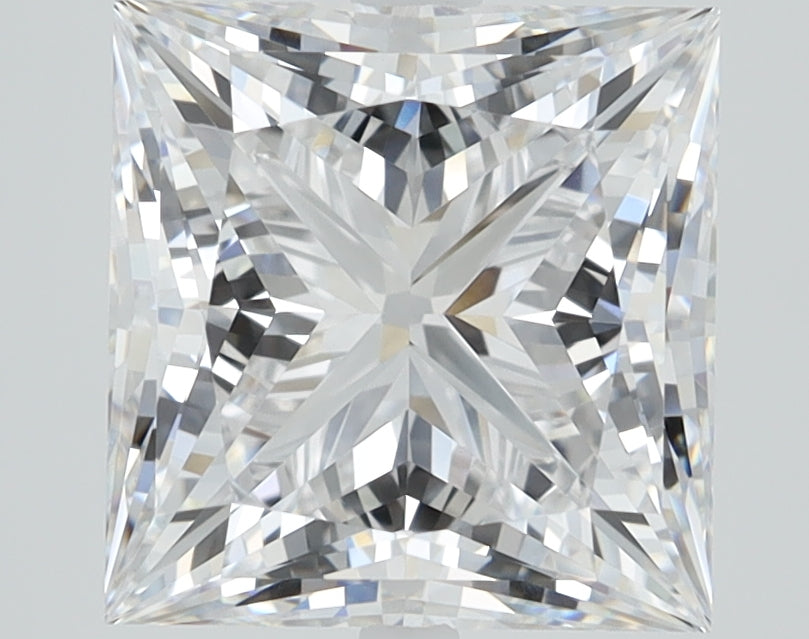 3.75ct Princess, E VVS2 — IGI