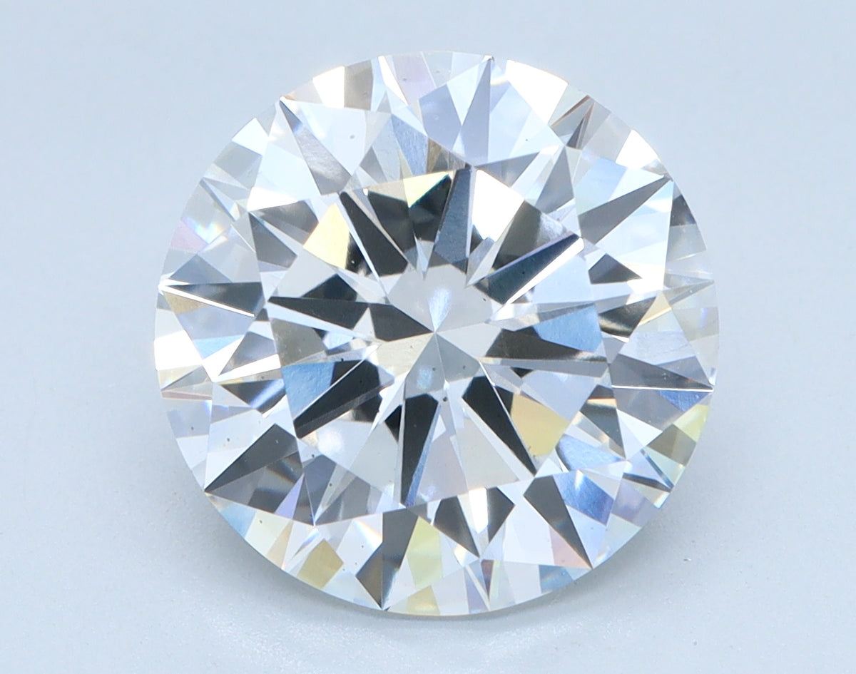 4.01ct Round, D VS2 — IGI