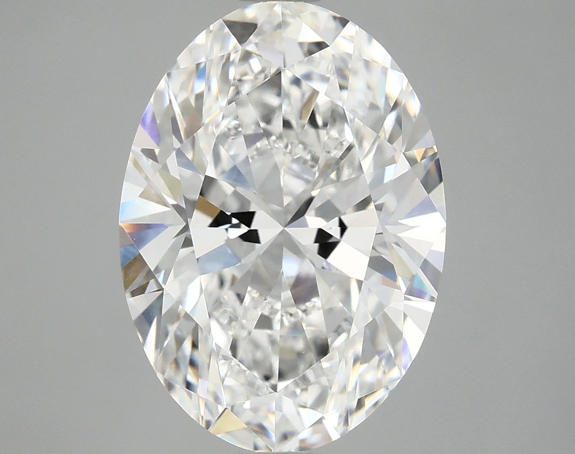 5.09ct Oval Lab-Grown Diamond — D VVS2, IGI Certified