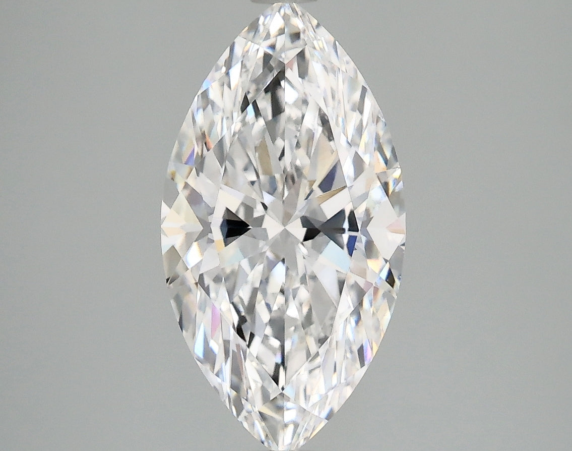 2.61ct Marquise Lab-Grown Diamond — D VS2, IGI Certified