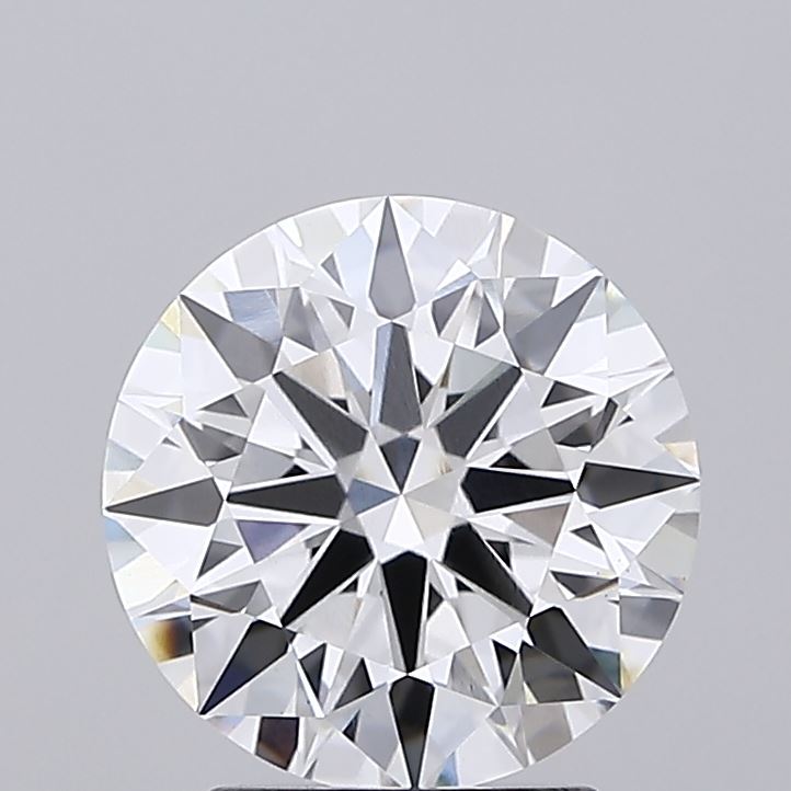 2.68ct Round, F VVS2 — IGI