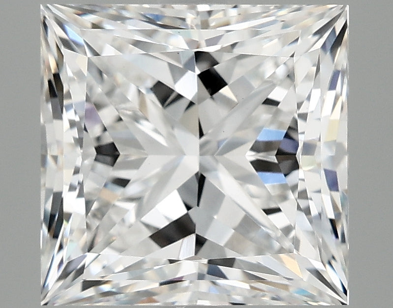 4.08ct Princess, D VVS2 — IGI