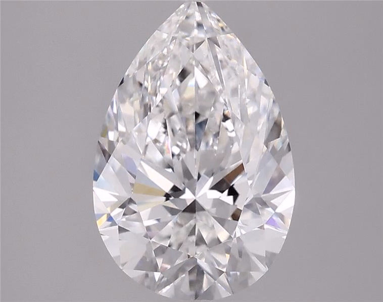 3.1ct Pear, D VS2 — IGI