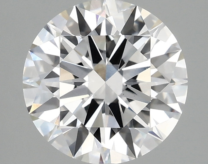 2.07ct Round, E VS1 — IGI