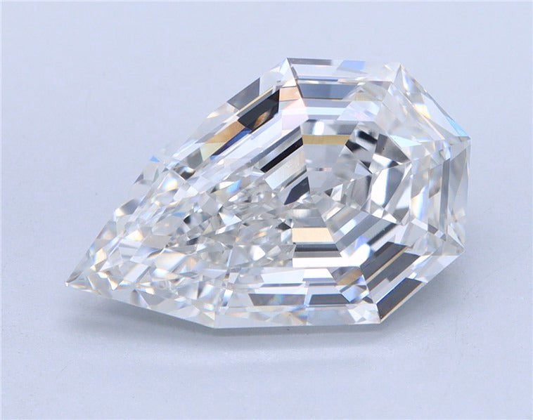3.12ct Pear Step, E VVS2 — IGI
