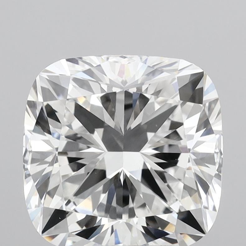 4.09ct Cushion Lab-Grown Diamond — E VVS2, IGI Certified