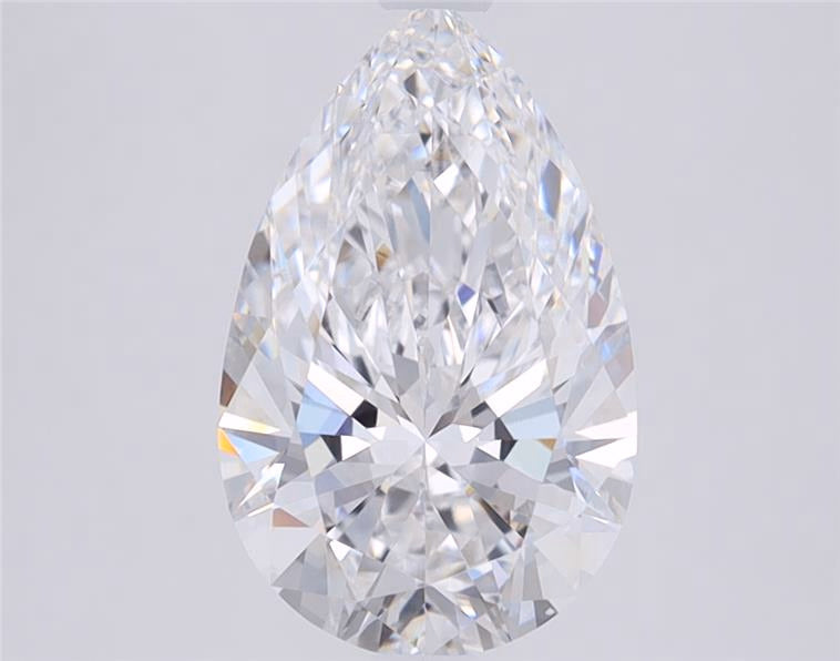 3.05ct Pear, F VS1 — IGI