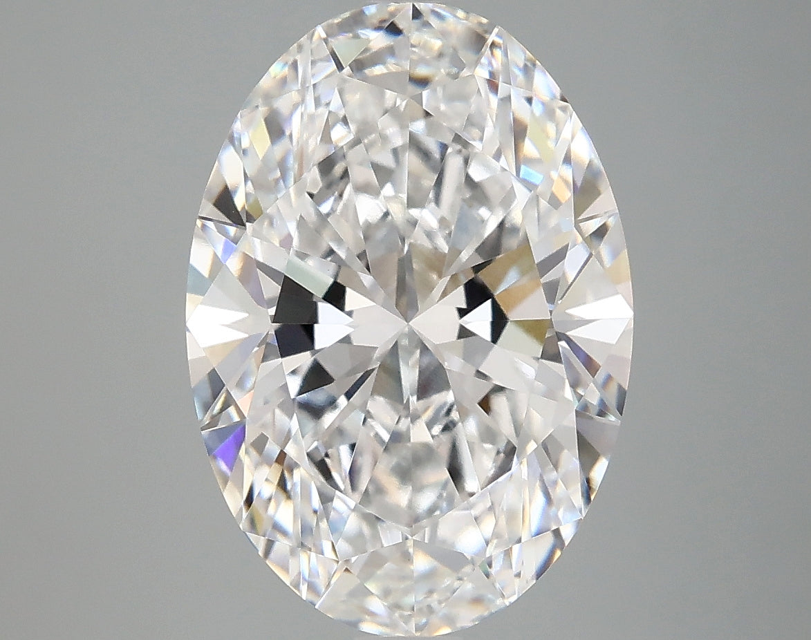 5.02ct Oval, D VVS2 — IGI