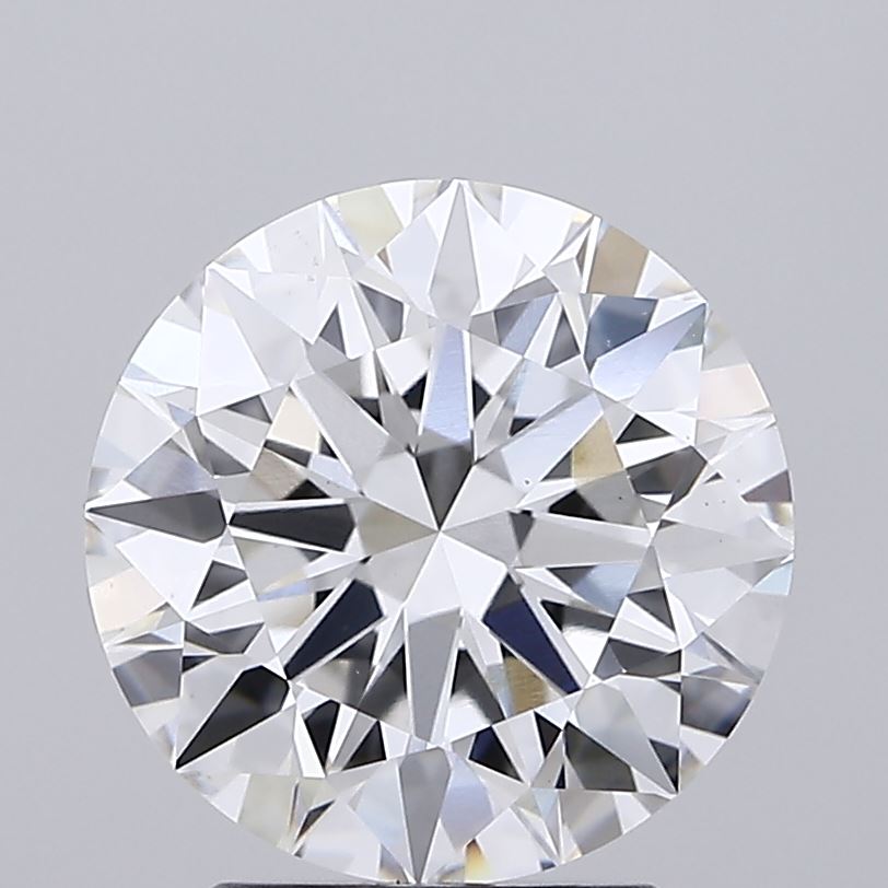 3.09ct Round, E VS1 — IGI