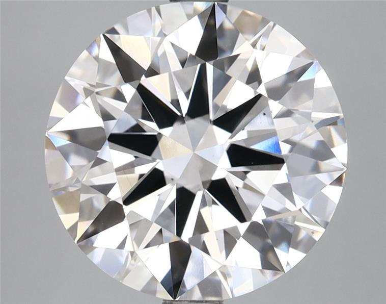 4.54ct Round, D VS1 — IGI