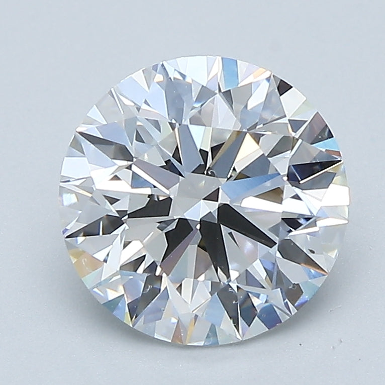 2.03ct Round, D VS2 — IGI
