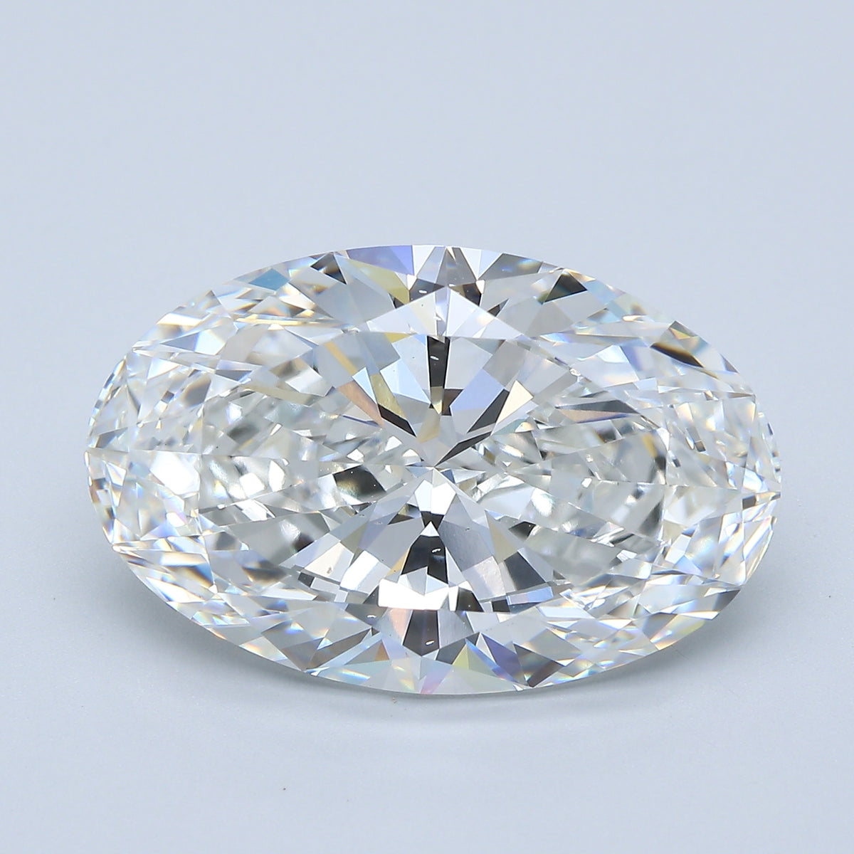 10.54ct Oval Lab-Grown Diamond — F VS2, IGI Certified