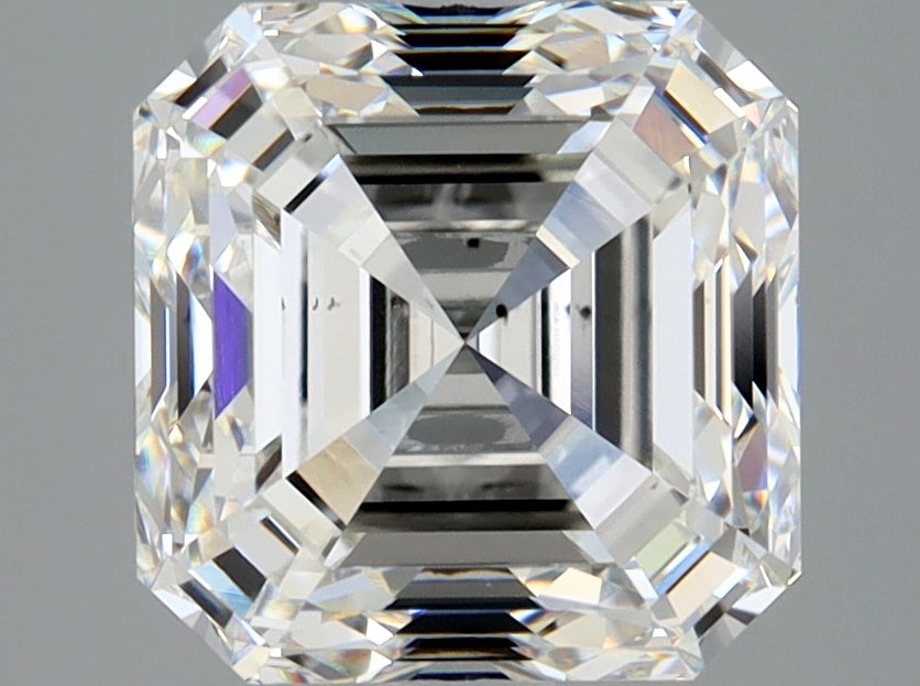 3.01ct Asscher Natural Diamond — G SI1, GIA Certified
