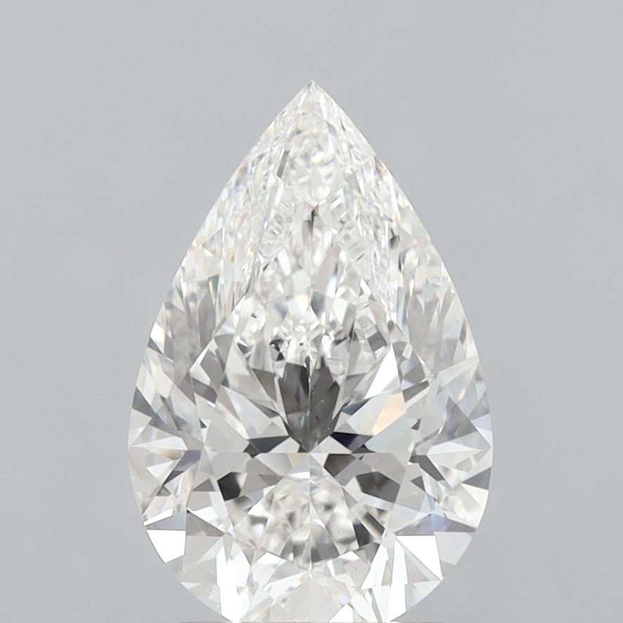 3.01ct Pear Lab-Grown Diamond — F VVS2, IGI Certified