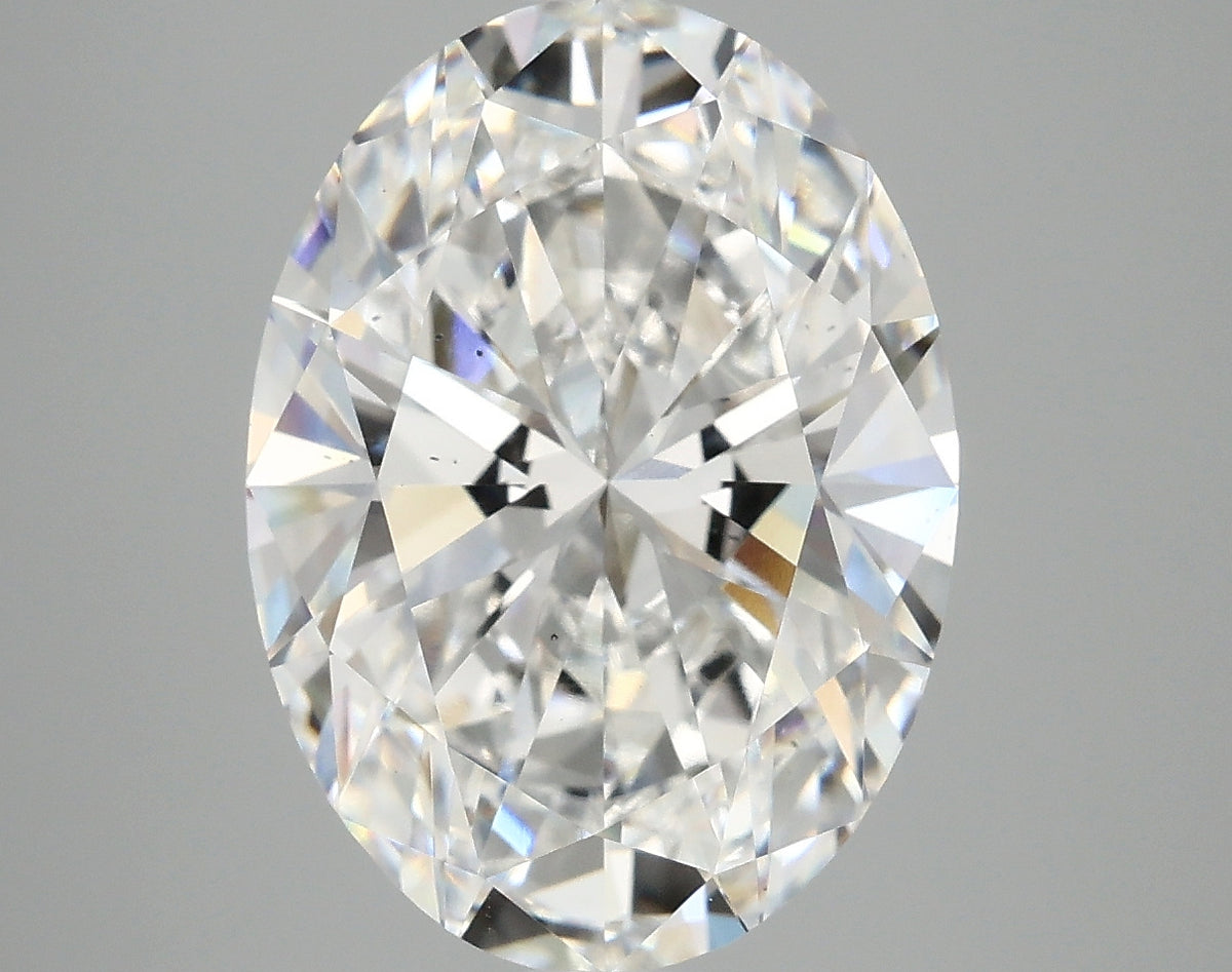 6.04ct Oval Lab-Grown Diamond — D VS2, IGI Certified