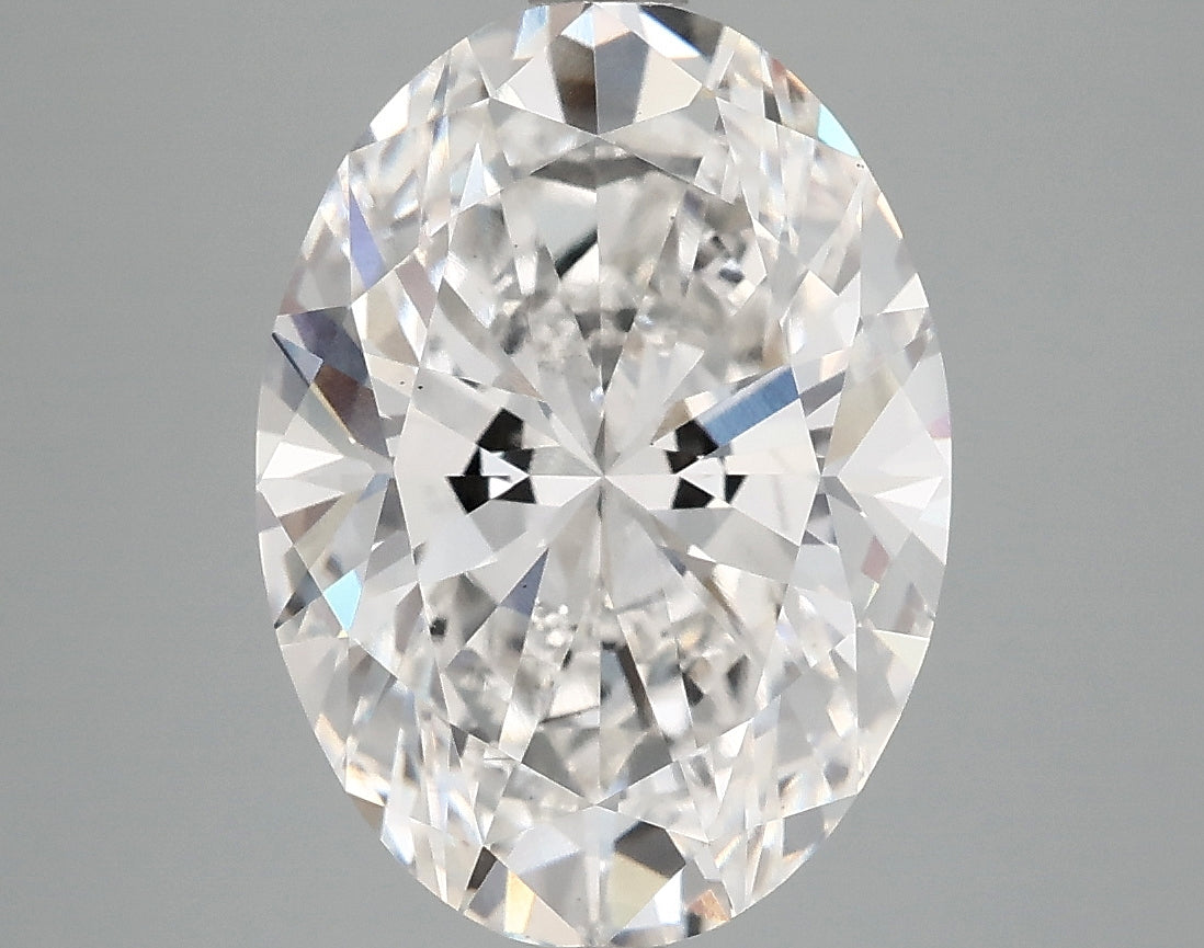 4.96ct Oval Lab-Grown Diamond — F VS1, IGI Certified