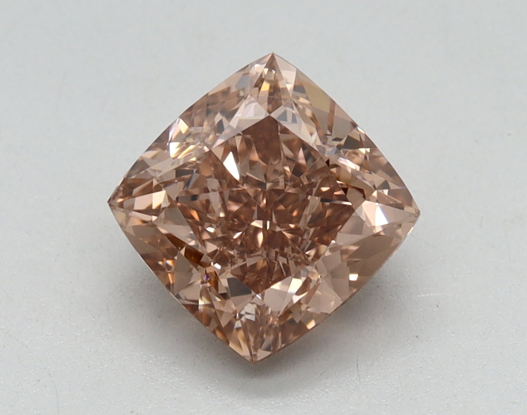 1.55ct Cushion Fancy Brown Lab-Grown Diamond — VS1 | IGI