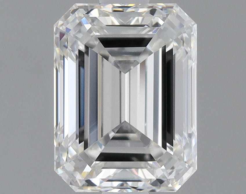 1.5ct Emerald Natural Diamond — F VVS1, GIA Certified
