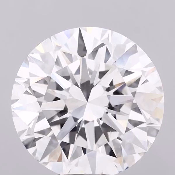 6.03ct Round, E VVS2 — IGI