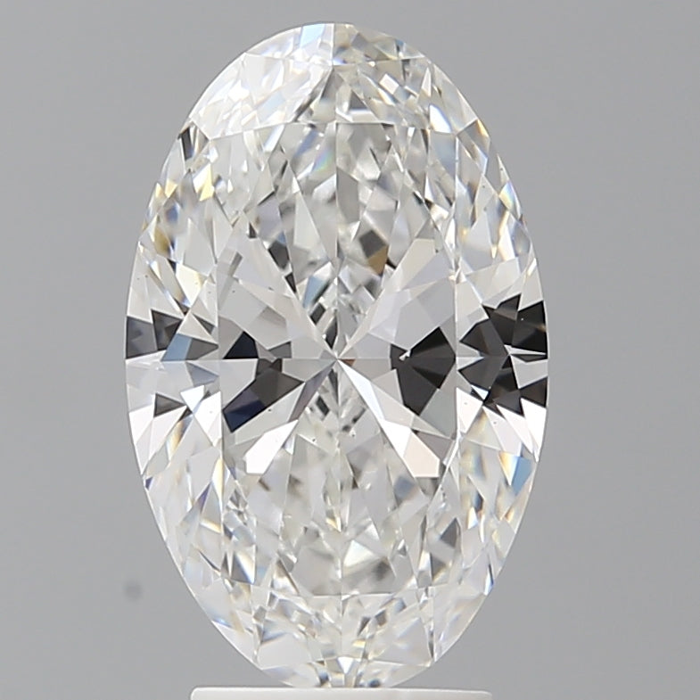 3.51ct Oval Lab-Grown Diamond — F VS1, IGI Certified