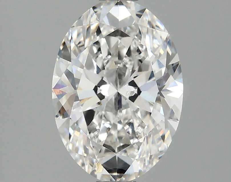 1.86ct Oval, F VVS2 — IGI