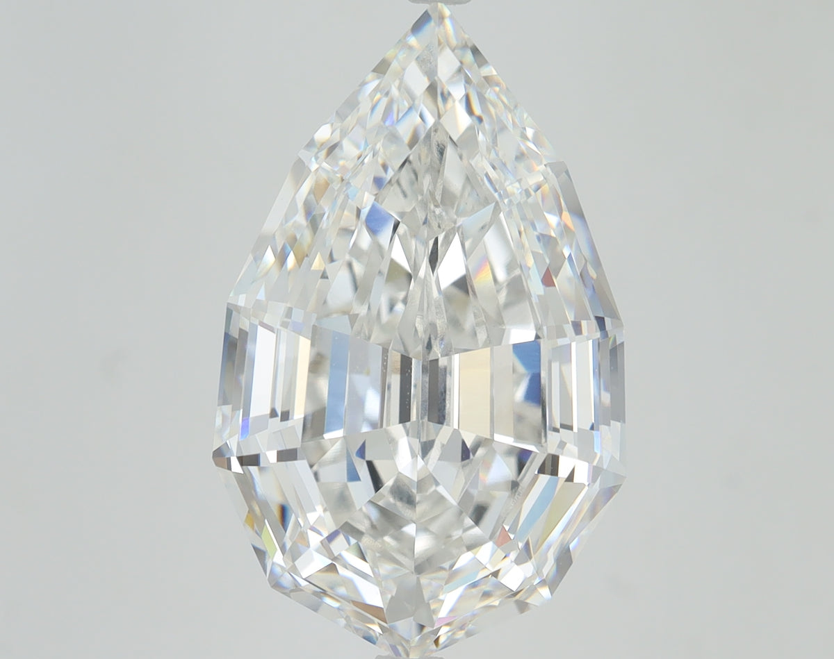 10.29ct Pear Step, E VVS2 — IGI