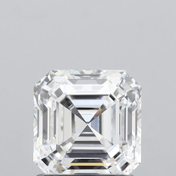 1.01ct Asscher, D VS1 — IGI