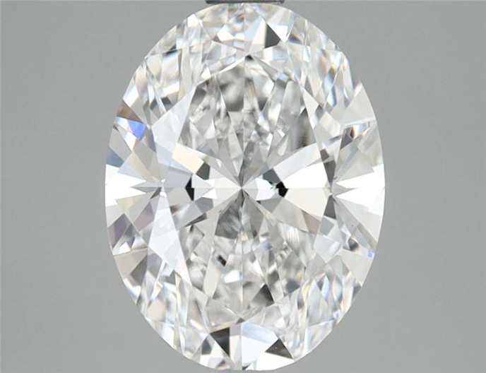 2.11ct Oval, D VVS2 — IGI