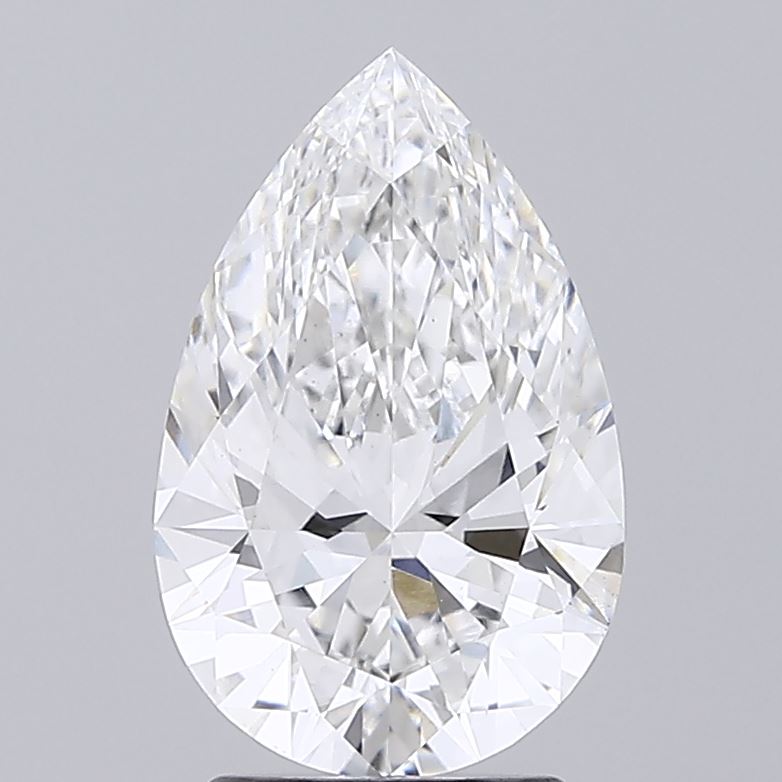 2.72ct Pear, E VS1 — IGI