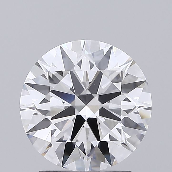 2.06ct Round, F VVS2 — IGI
