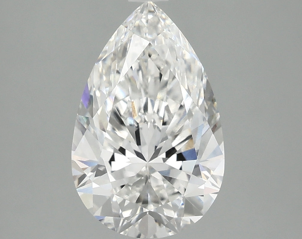 2.58ct Pear Lab-Grown Diamond — F VS1, IGI Certified