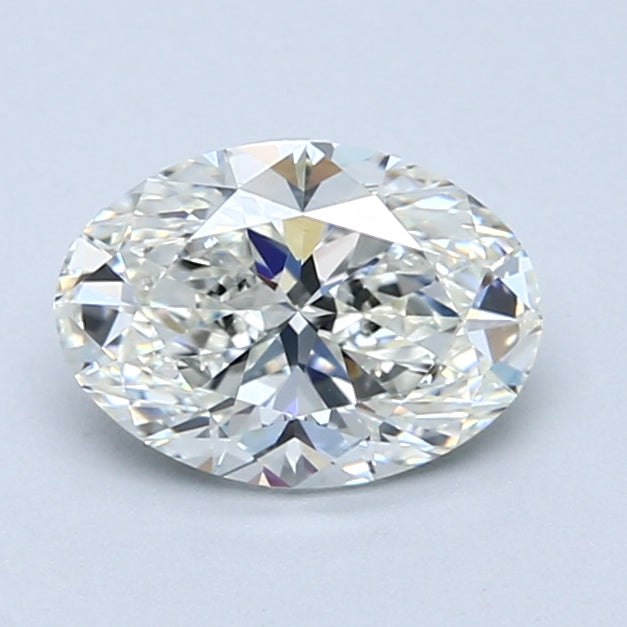 1.3ct Oval Natural Diamond — I VVS1, GIA Certified