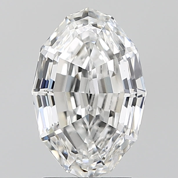 2.53ct Oval Step Cut, E VVS2 — IGI