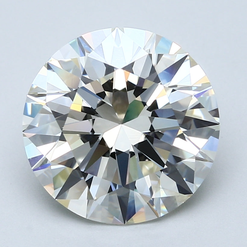 5.14ct Round Natural Diamond — J SI2, GIA Certified