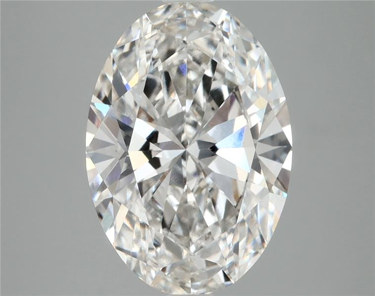 3.77ct Oval, F VS1 — IGI