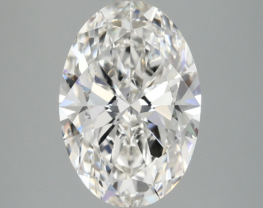 3.72ct Oval, F VVS2 — IGI