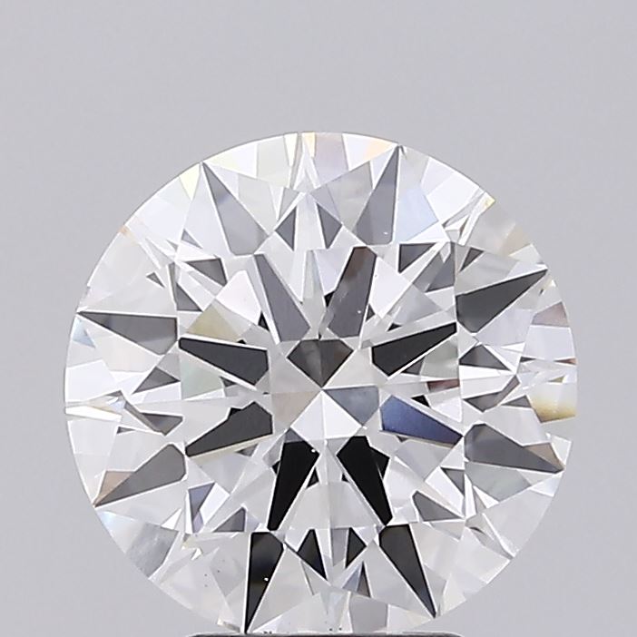 4.34ct Round, F VS2 — IGI