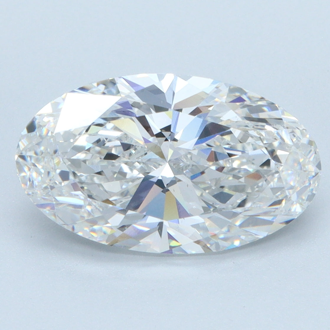 3.08ct Moval, E VS1 — IGI