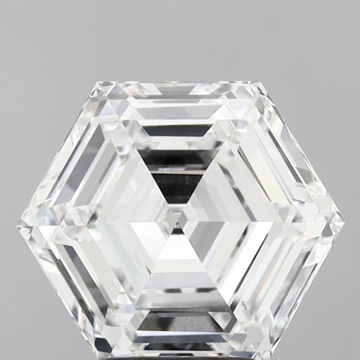 3.81ct Hexagonal, D VS1 — IGI