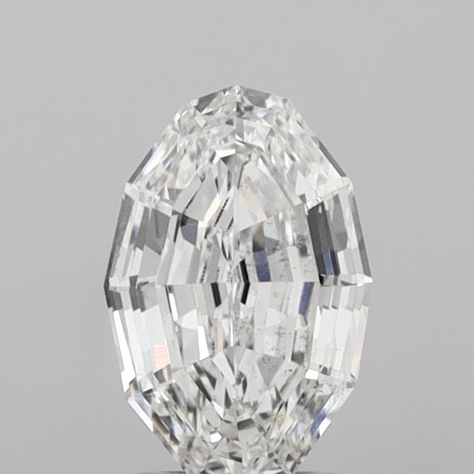 1.58ct Step Oval, E VS2 — IGI