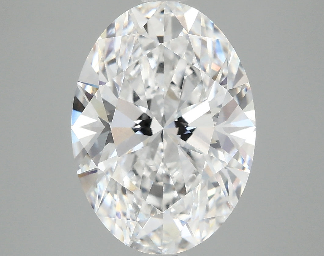 4.03ct Oval, D VS1 — IGI