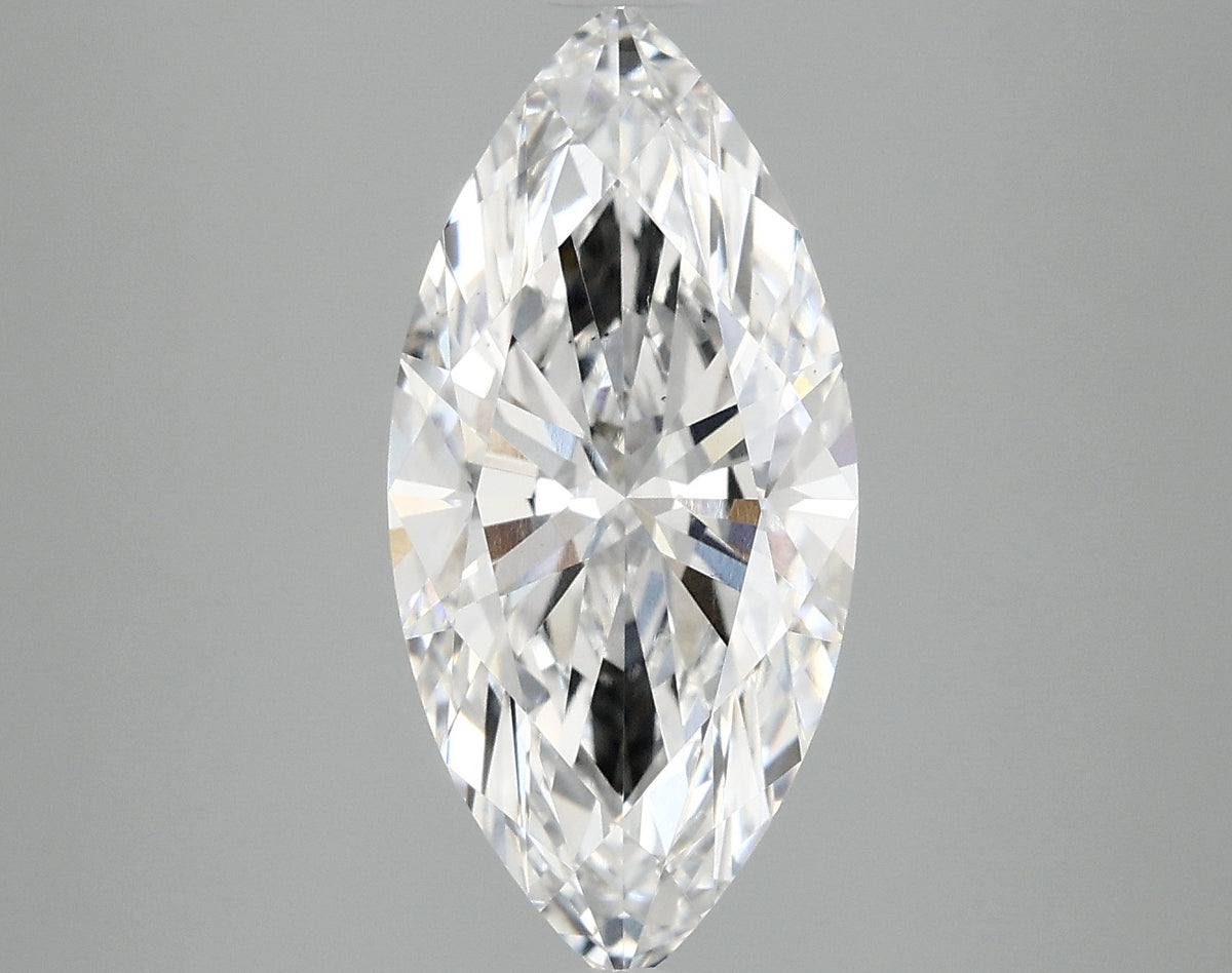 3.1ct Marquise, D VS2 — IGI