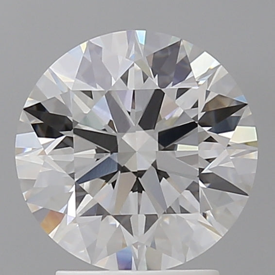 2.6ct Round, F VVS1 — IGI