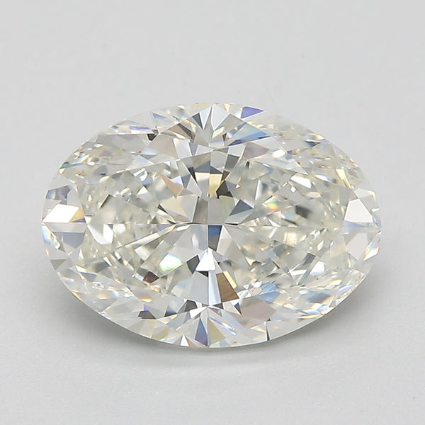 3.01ct Oval Natural Diamond — J SI1, GIA Certified