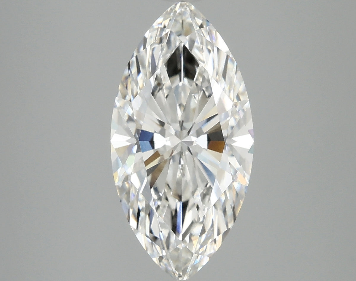 3.09ct Marquise Lab-Grown Diamond — F VVS2, IGI Certified