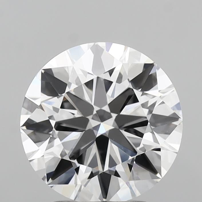 2.81ct Round, D VVS2 — IGI