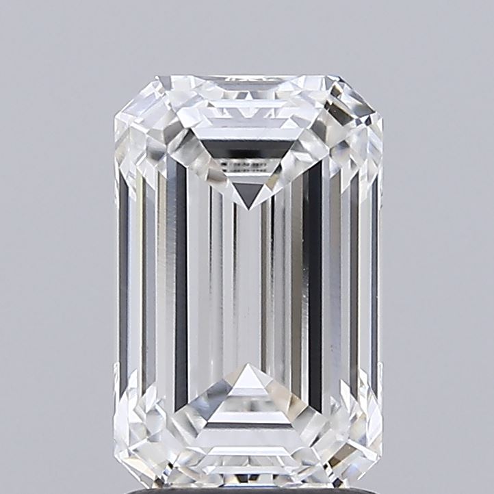 1.91ct Emerald Lab-Grown Diamond — F VVS1, IGI Certified
