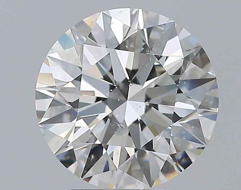3.2ct Round Natural Diamond — I SI1, GIA Certified