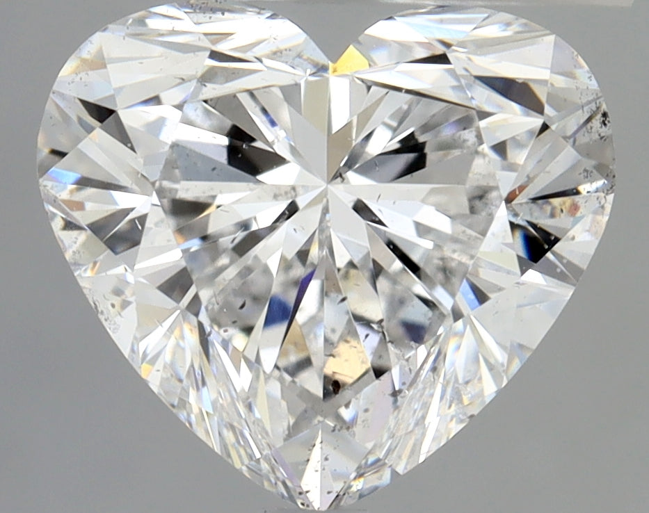 2.03ct Heart Natural Diamond — D SI2, GIA Certified
