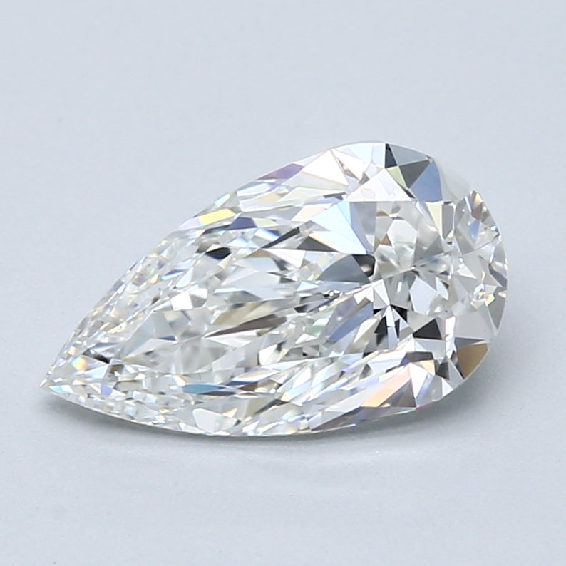 2.01ct Pear Natural Diamond — F VVS1, GIA Certified